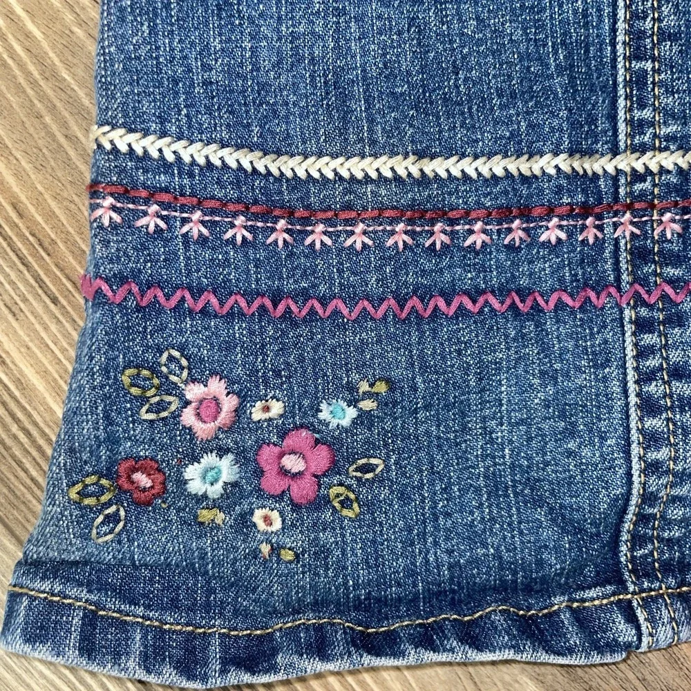 Oshkosh Vintage Girls Denim Jean Dress Sz 6‎ Embroidered 90's Canada